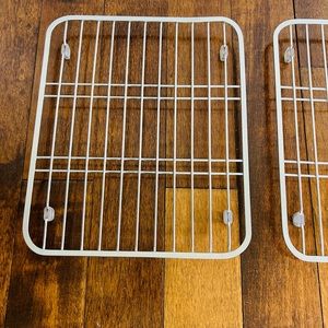 Stainless steel sink proctector - set of 2 length 12.5 inches wide 10.5 inches